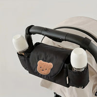 Stroller Organizer Bag for Moms | Bottle and Phone Pocket Mama Pram Bag | Can Mama