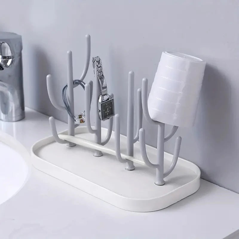 Baby Tree-Shaped Milk Bottle Drain Rack