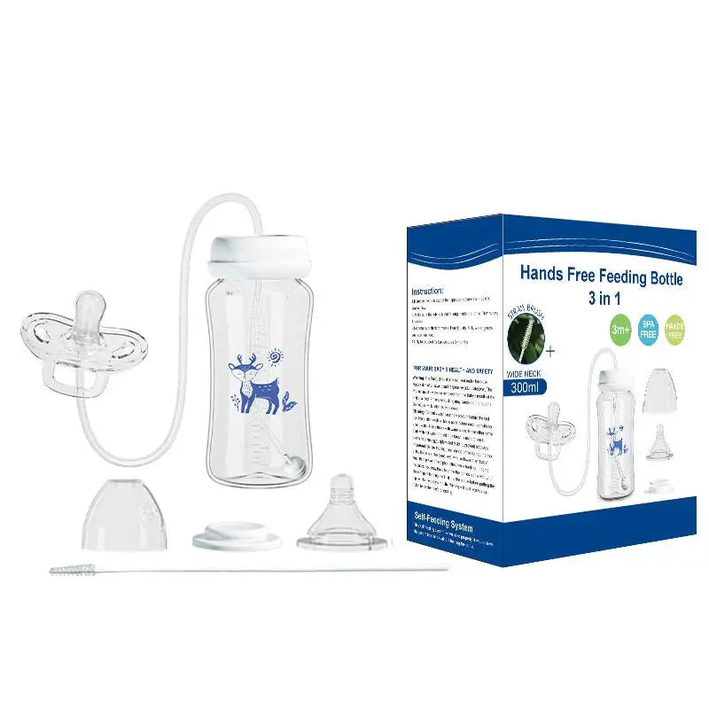 3-in-1 Hands-Free Baby Bottle 300ML