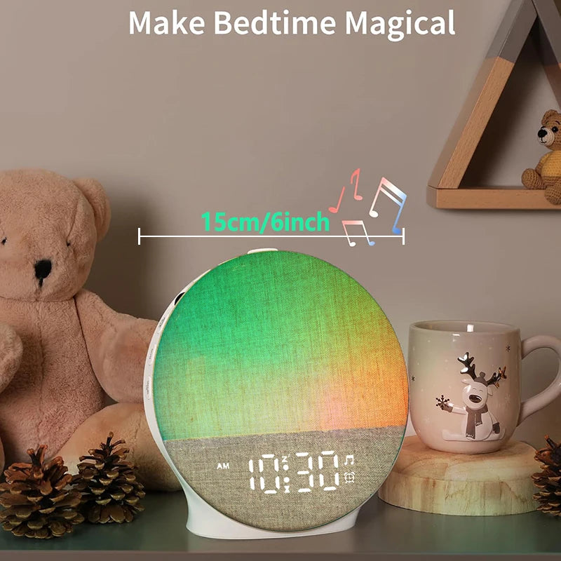 Wake Up Light Sunrise Alarm Clock