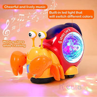 Dancing Crawling Crab Baby Toy