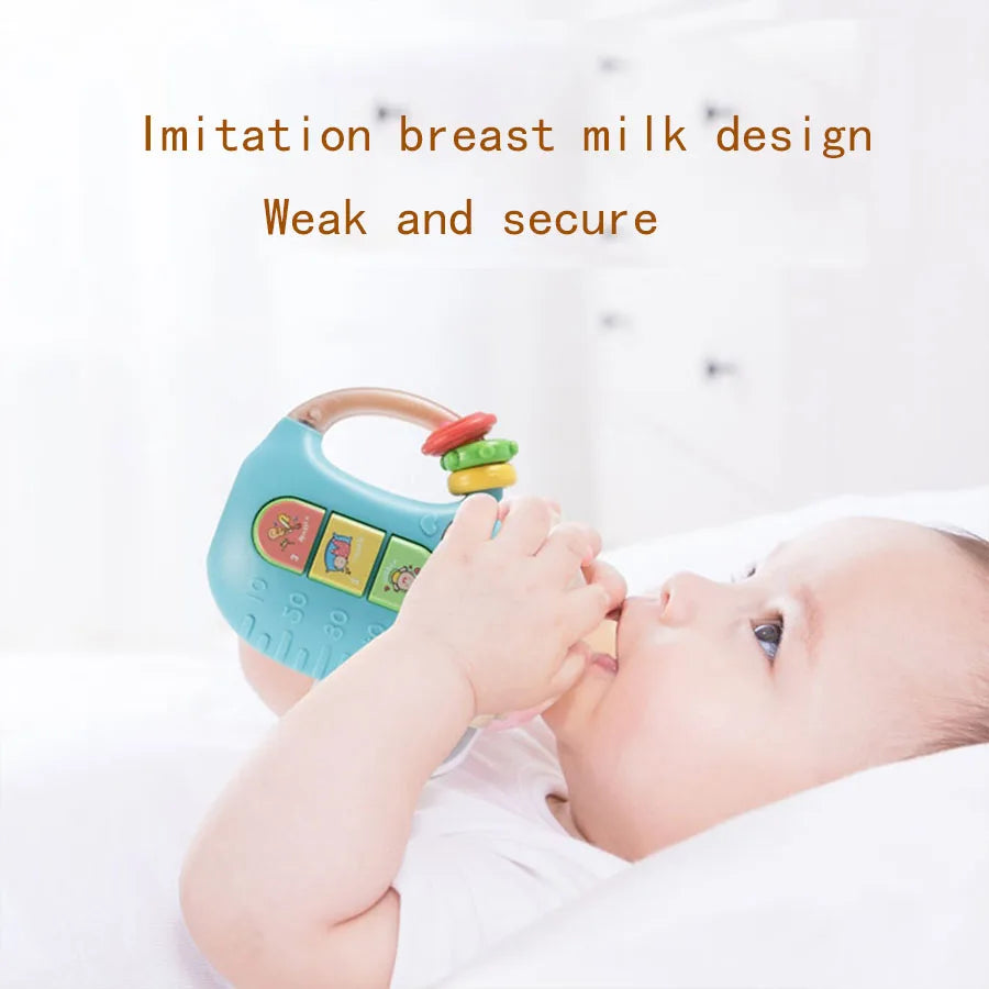 Baby Pacifier Rattle Toy