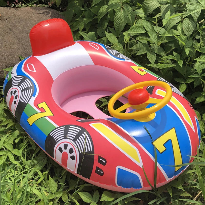 Baby Steering Wheel Pool Float