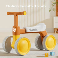Baby Balance Bike 4-Wheel Walker | No Pedal Toddler Outdoor Ride-On Toy | 1–3 Years | Can Mama