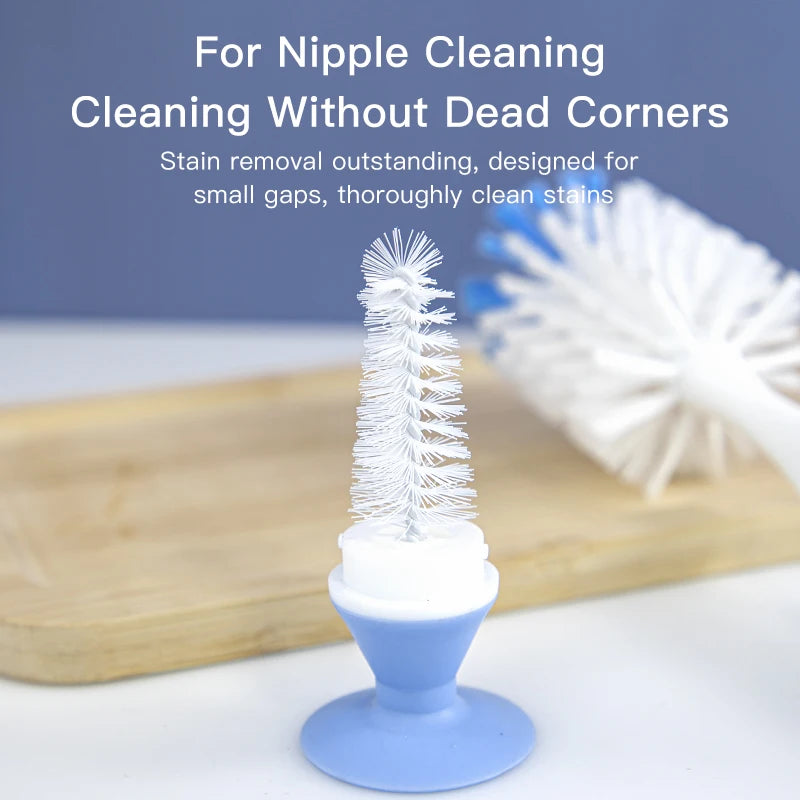 2-in-1 Baby Bottle Cleaning Brush Set