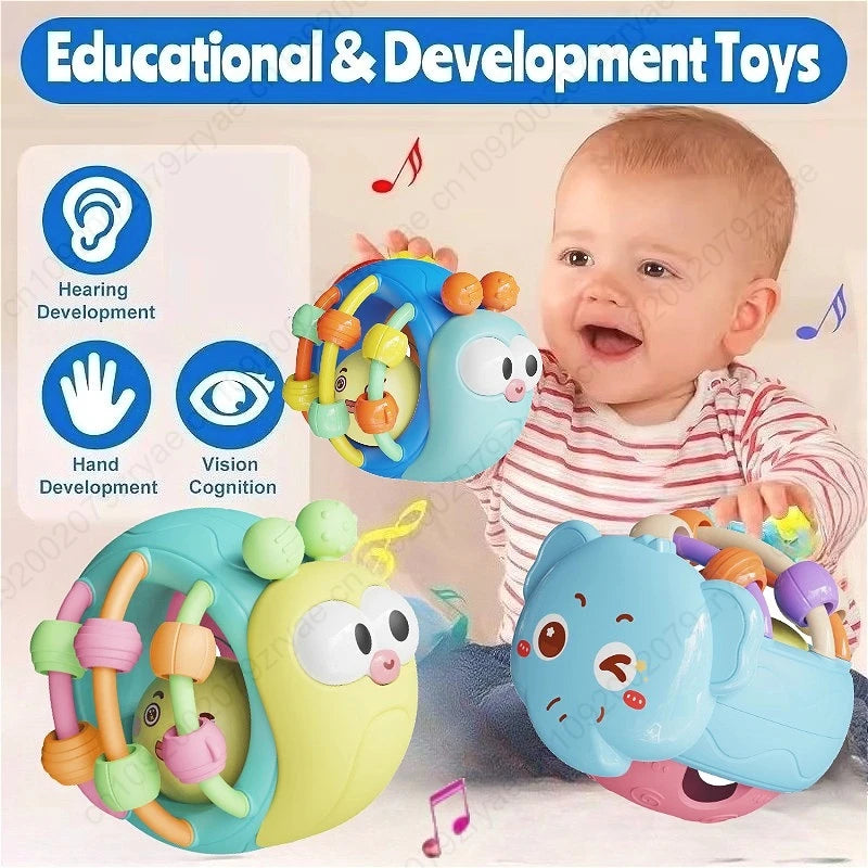 Baby Rattle Comforter Ball Toy