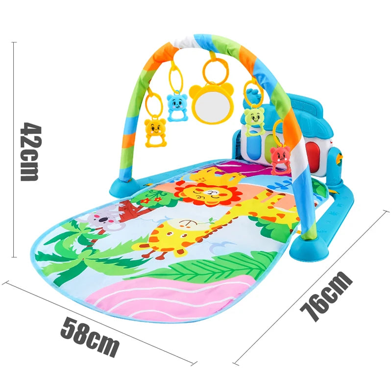 Baby Fitness Stand Piano Play Gym mat
