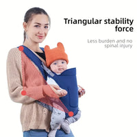 Multifunctional Baby Carrier Sling  4 Carry Positions All Seasons