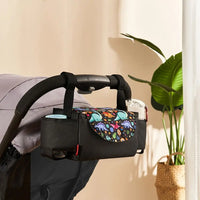 Multifunctional Stroller Organizer Bag for Moms | Large Capacity Mama Hanging Diaper Bag Bottle Holder | Can Mama
