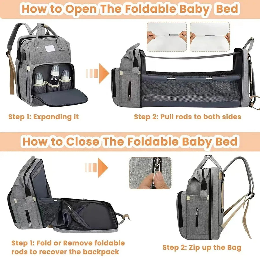 Folding Mommy Bag