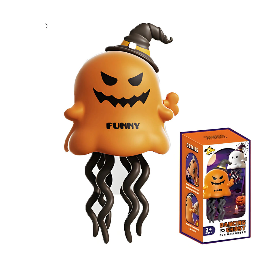 Dancing Ghost & Corn Wind-Up Clockwork Toy