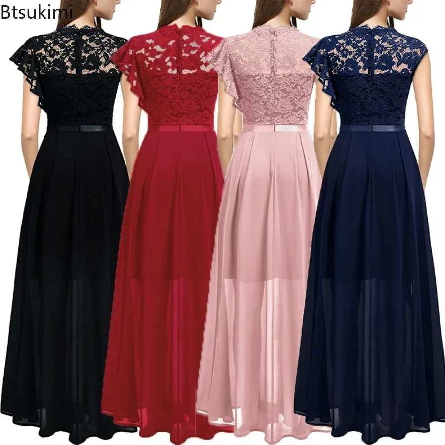Elegant Long Maxi Dress for Moms | Stylish Mama Formal Occasion Dress | Can Mama