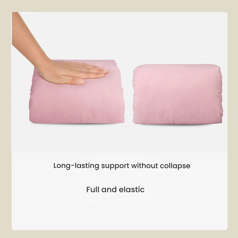 Soft Plush Baby Nursing Pillow with Warm Arms | Breastfeeding Support Cushion | Can Mama