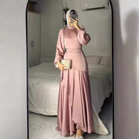 Muslim Party Abaya Maxi Dress for Moms | Elegant Mama Jalabiya Formal Occasion Dress | Can Mama