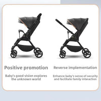 Lightweight Foldable Two-Way Baby Stroller