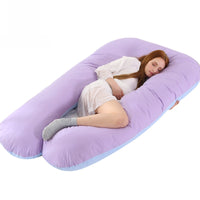 U-Shaped Pregnancy Pillow | Soft Nursing & Side Sleeping Support | Can Mama