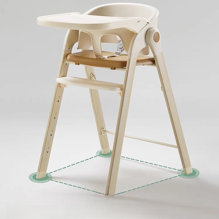 Adjustable Baby Dining Chair Safe High Chair with Safety Belt