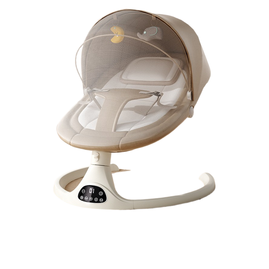 App-Controlled Baby Electric Rocking Chair with Vibration & Reclining Seat | Can Mama