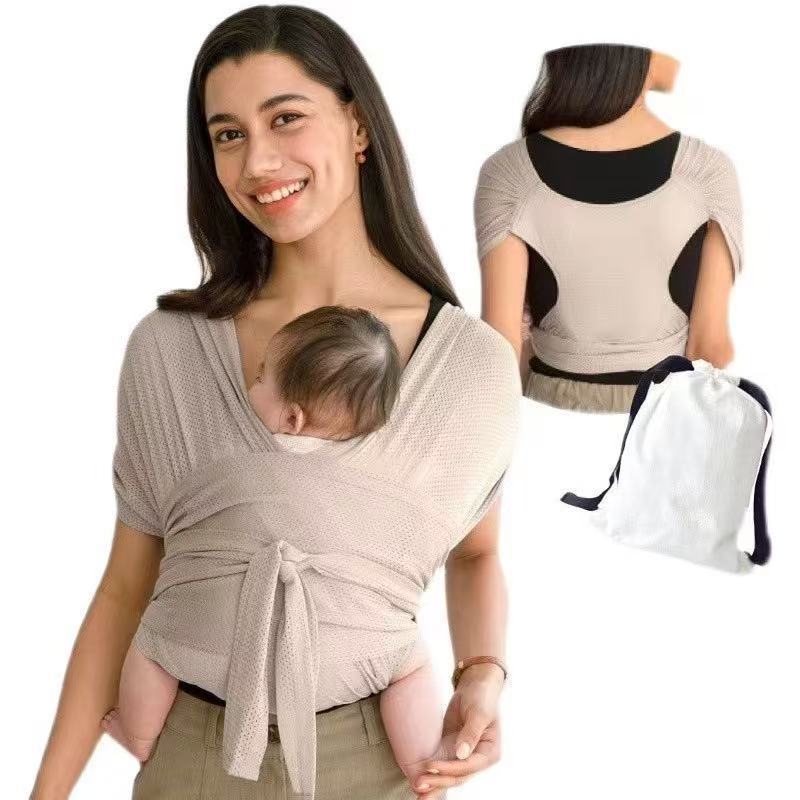 Baby Carrier for Parent-Child Travel with Adjustable Seat & Safety Straps | Can Mama