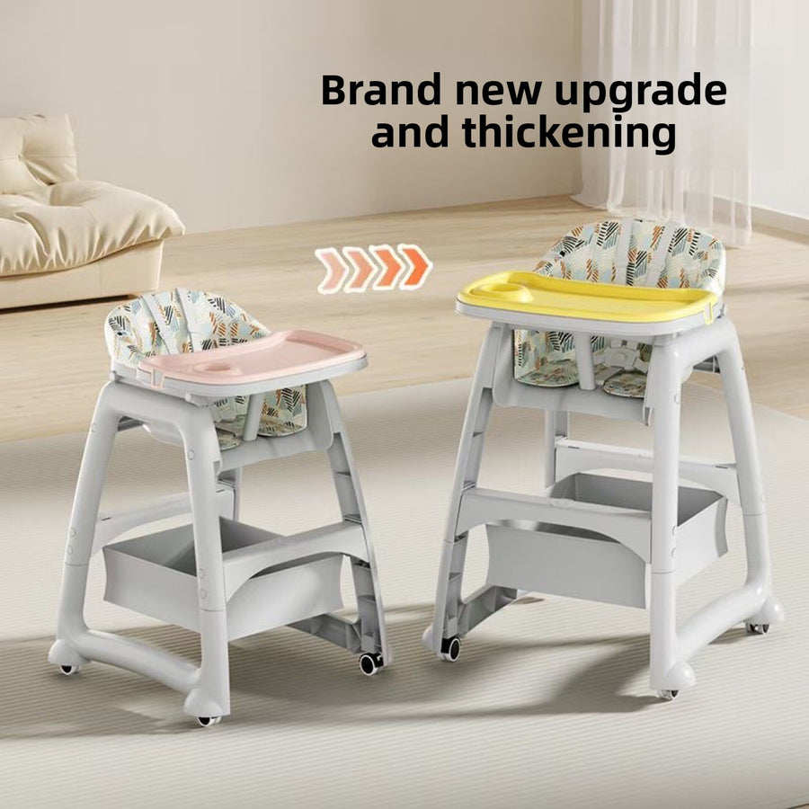 Adjustable Baby Dining Chair | Safe High Chair with Safety Belt | Can Mama