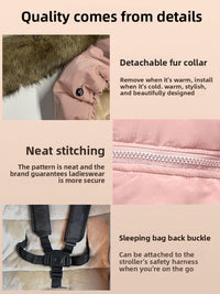 Footmuff Baby Stroller Sleeping Bag with Full-Body Warmth | Can Mama