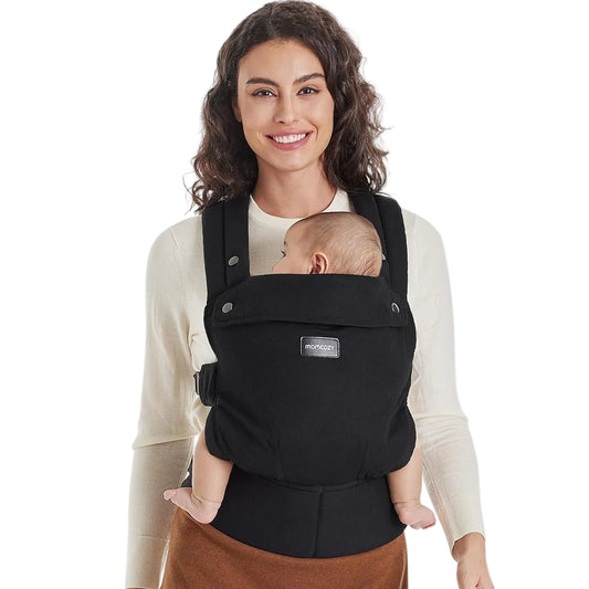 Cotton Baby Carrier Sling with Adjustable Ring & Padded Shoulder | Can Mama
