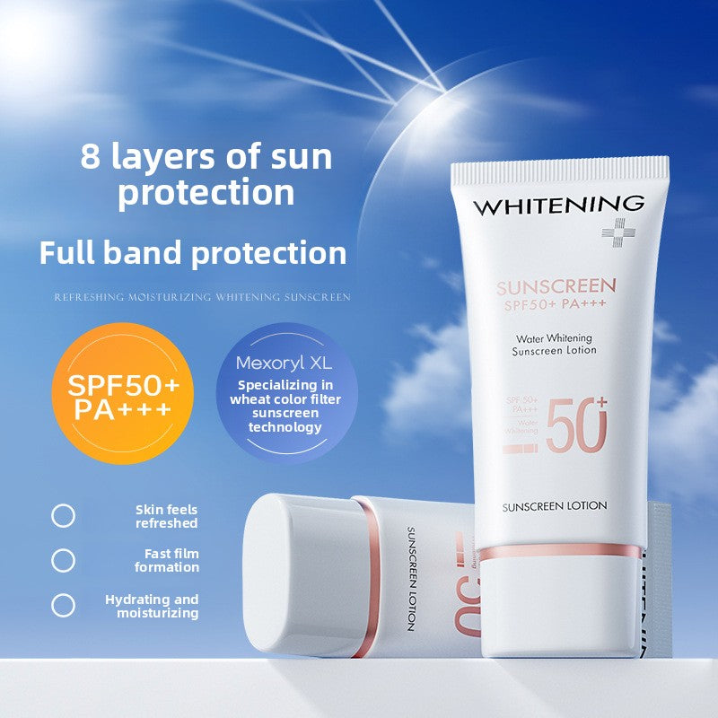 SPF50+ Whitening Sunscreen Lotion by Can Mama – Protect, Brighten & Hydrate Skin