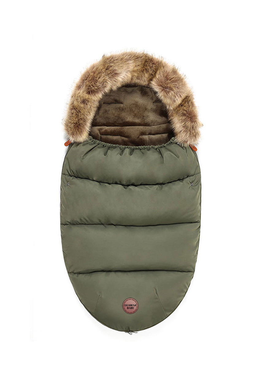 Footmuff Baby Stroller Sleeping Bag with Full-Body Warmth | Can Mama