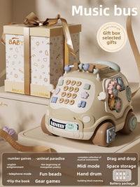 6-Sided Interactive Baby Hand Drum Toy