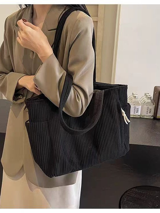 Corduroy Tote Bags in Luggage & Bag