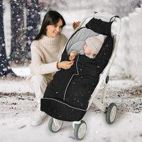 Fleece-Lined Baby Stroller Sleeping Bag