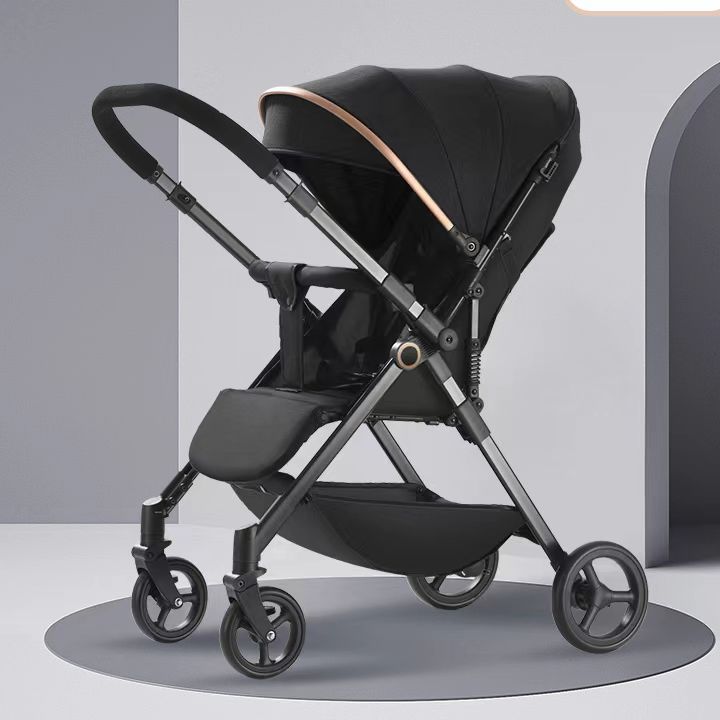 Lightweight Foldable Two-Way Baby Stroller