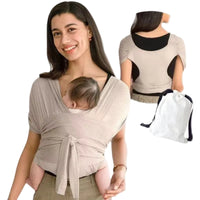 Baby Carrier for Parent-Child Travel with Adjustable Seat & Safety Straps | Can Mama