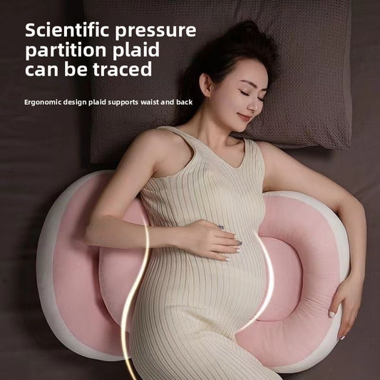 U-Shaped Pregnancy Pillow for Sleeping | Full Body Maternity Support | Can Mama