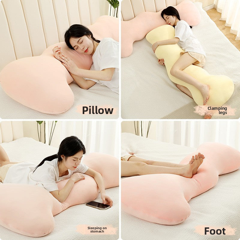 Ice Silk Long Side Sleeping Pillow Cool