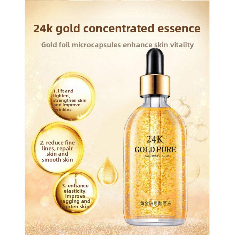 24K Gold Niacinamide Facial Essence by Can Mama – Brighten, Hydrate & Luxuriously Nourish Skin